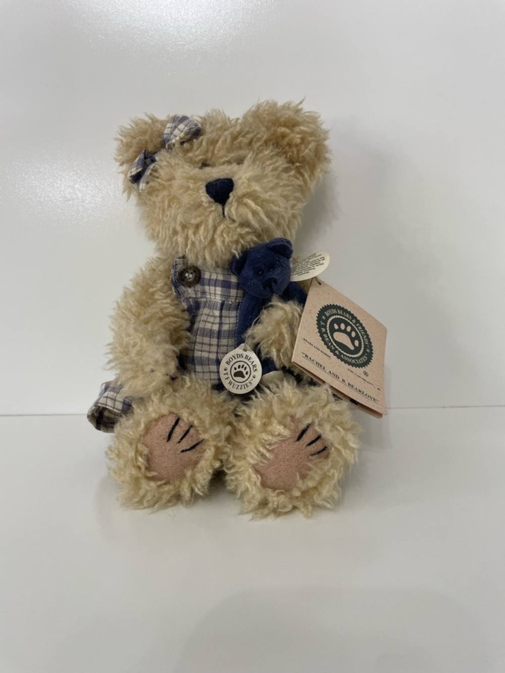 Boyds Bears VTG Rachel B Bearlove retired 1990s 910070 Plush Collectible Gift